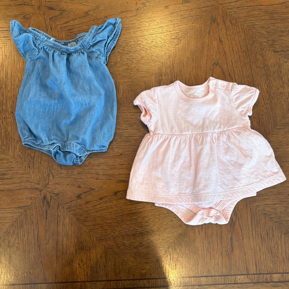 Primary Light Blue Denim Shorts